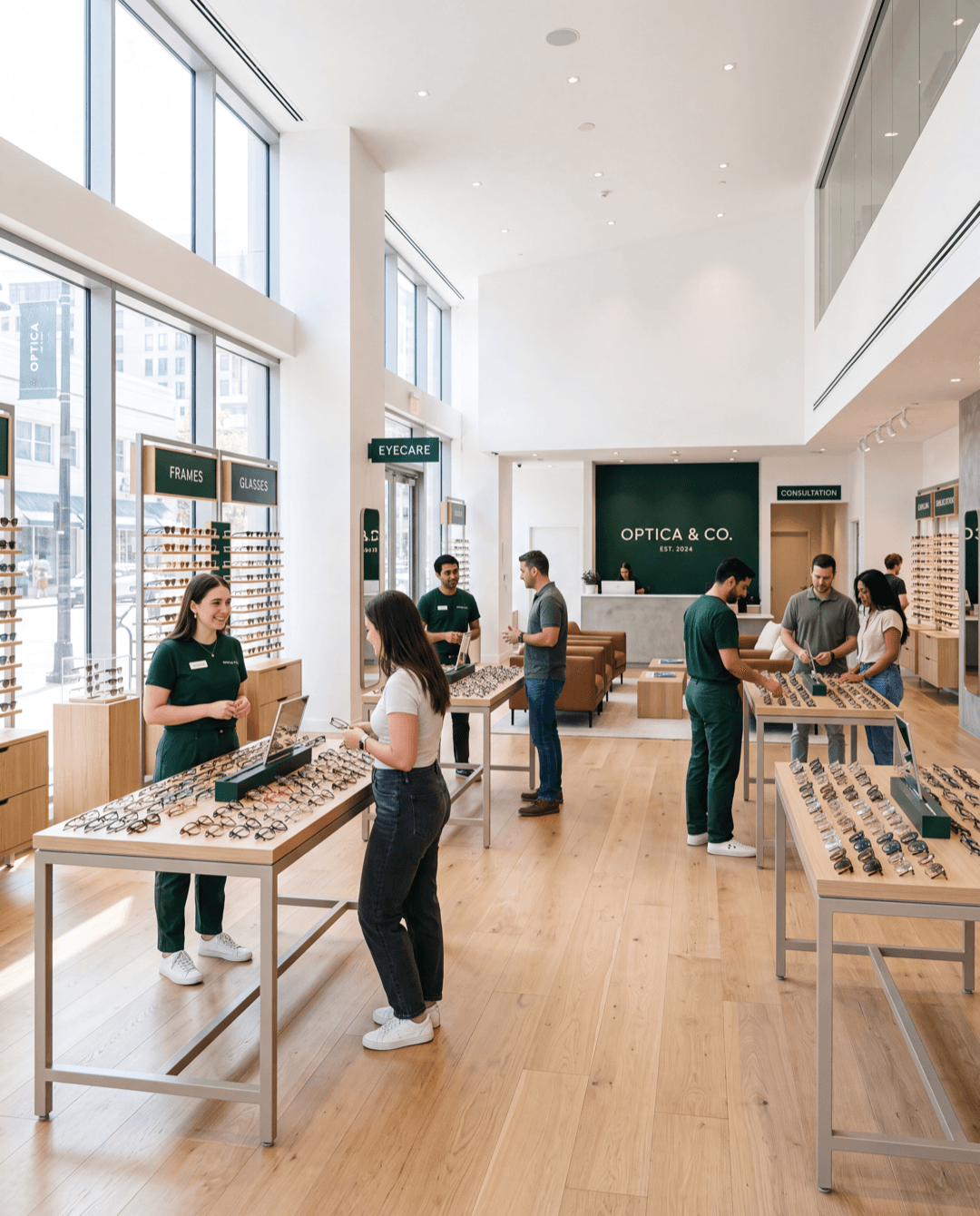 Expert-comptable spécialisé opticiens multi-sites